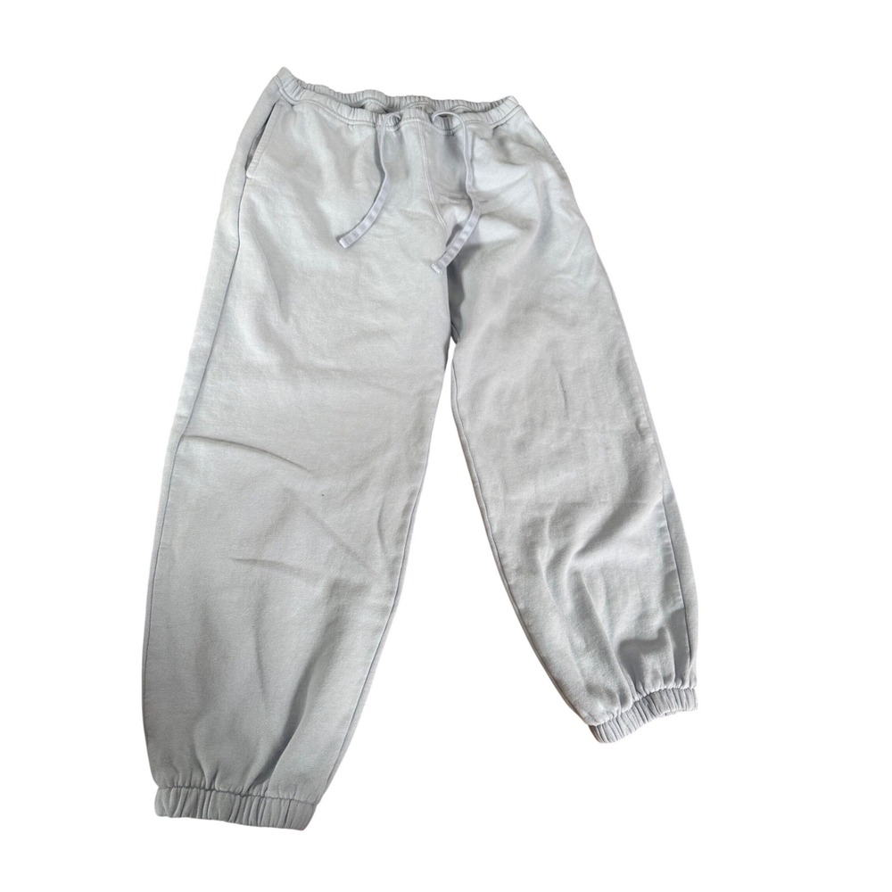 Hollister light blue jogger wide leg sweatpants
